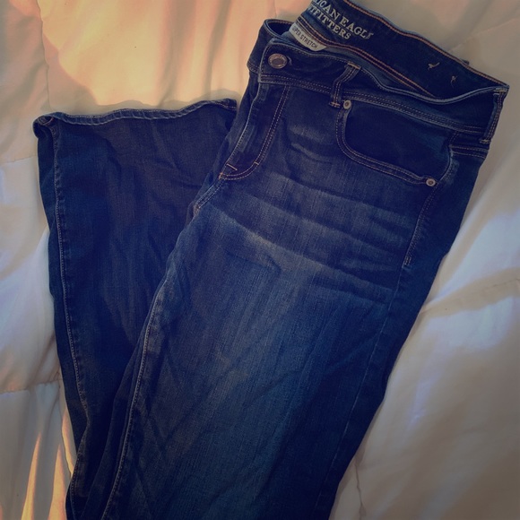 ladies stretch jeans size 18
